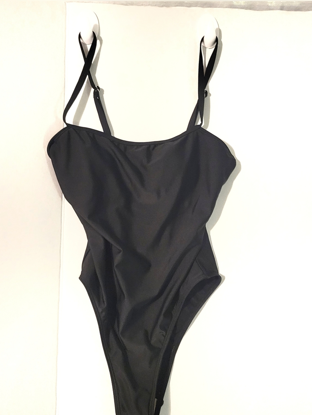 Classic Black One-Piece Swimsuit